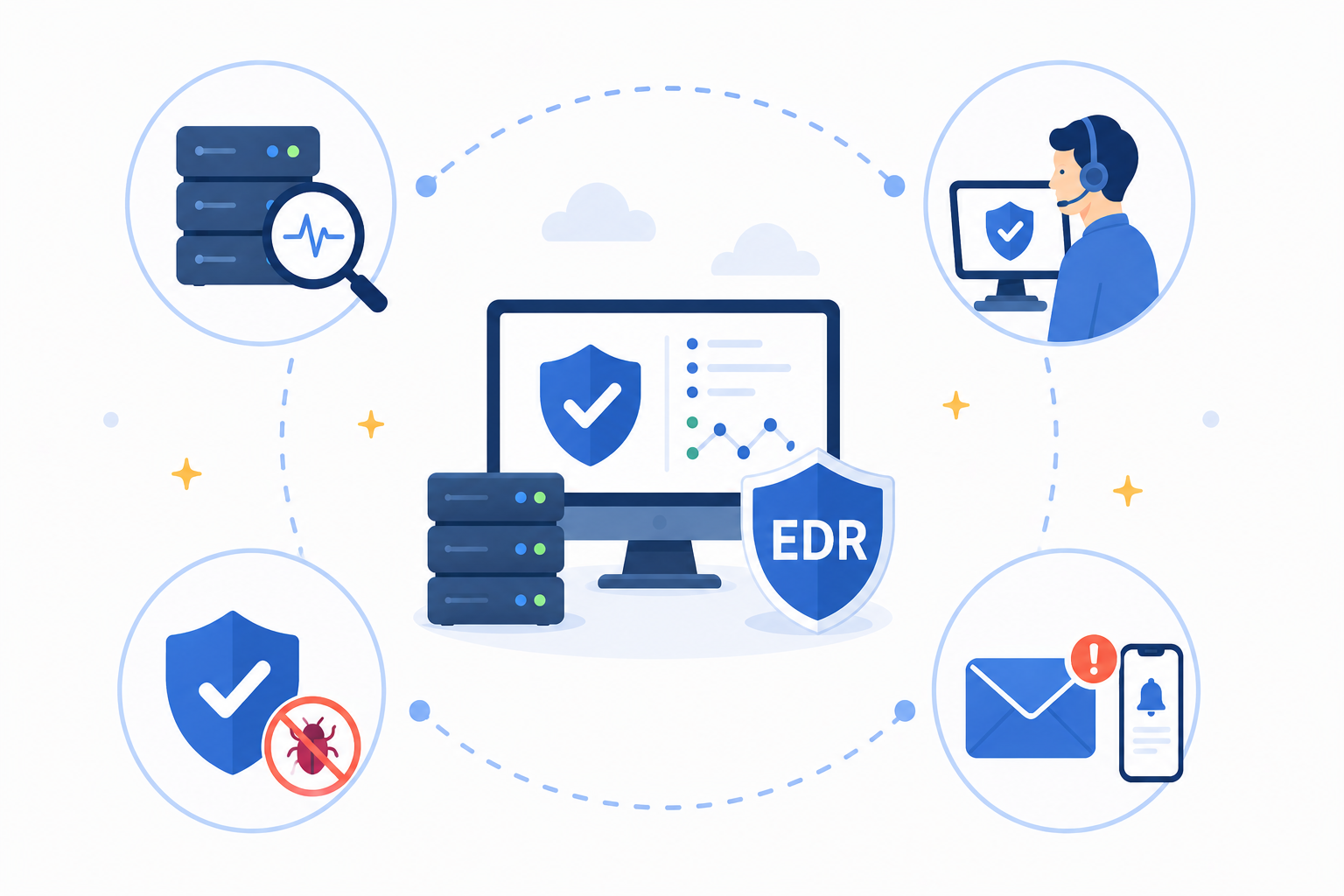 運用監視つきEDRの特長